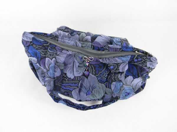 Borsa fatta a mano in tessuto | Iris - immagine 5