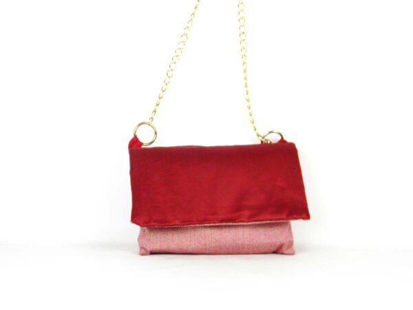 Borsa elegante in tessuto jacquard fatta a mano / LARA - immagine 2